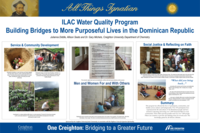 ILAC Water Quality Program: Building Bridges to More Purposeful Lives in the Dominican Republic