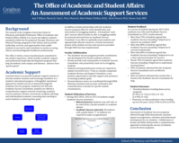 The Office of Academic and Student Affairs: An Assessment of Services (poster 6)