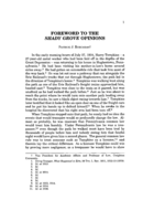 Foreword to the Shady Grove opinions