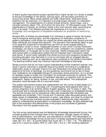 Assessment and Evaluation of Patient’s Medication Knowledge Post Ischemic Stroke:  A Quality Improvement Project