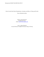 Heart Failure Follow-Up