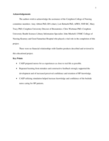 Comprehensive Aquapheresis Education to Enhance Nursing Knowledge and Confidence in Caring for the Heart Failure Patient