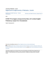 COVID-19 Contagion among Communities with Limited English Proficiency: Lesson from Volunteerism