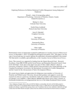 Exploring Preferences for Holistic Relational Conflict Management Among Indigenous Employees